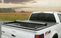 Thumbnail for Lund 99-13 Ford F-250 Super Duty (8ft. Bed) Genesis Roll Up Tonneau Cover - Black