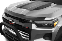 Thumbnail for AVS 23-24 Chevrolet Colorado Aeroskin Low Profile Acrylic Hood Shield - Smoke