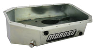 Thumbnail for Moroso Acura/Honda K Series Swap Road Race Baffled Extra Capacity 5.5in Steel Oil Pan