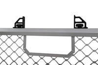 Thumbnail for Deezee 17-23 Ford SuperDuty Cargo Management Cab Rack - Silver Mesh