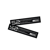 Thumbnail for fifteen52 Holeshot RSR Wheel Lip Decal Set of Four - Black