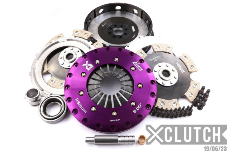 XClutch 91-98 Nissan 180SX S13 2.0L 9in Twin Solid Ceramic Clutch Kit