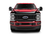 Thumbnail for AVS 23-24 Ford F-250 (Ex. Tremor) Aeroskin Low Profile Hood Shield - Smoke