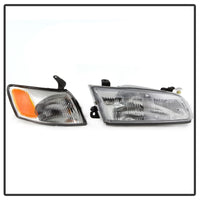 Thumbnail for xTune 97-99 Toyota Camry 4pc OEM Style Headlights w/Corner Lights - Chrome (HD-JH-TCAM97-SET-C)