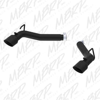 Thumbnail for MBRP 2010-2015 Chevrolet Camaro V6 3.6L 3in Black Coated Axle Back Muffler Delete