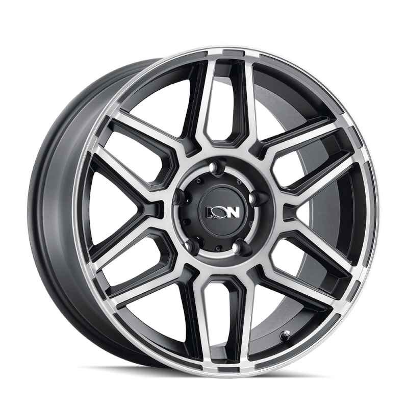 ION Type 146 20x9 / 5x150 BP / 18mm Offset / 110mm Hub Matte Black W/Machined Dart Tint Wheel