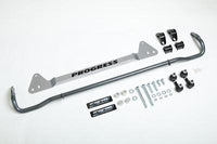 Thumbnail for Progress Tech 92-95 Honda Civic / 92-95 Honda Del Sol Tubular Rear Sway Bar (25mm - Adjustable)