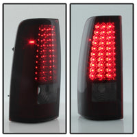 Thumbnail for Xtune Chevy Silverado 1500/2500/3500 99-02 LED Tail Lights Red Smoke ALT-ON-CS99-LED-RS