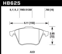 Thumbnail for Hawk HPS Street Brake Pads