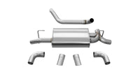 Thumbnail for Corsa 2018-2024 Jeep Wrangler JL 2.5in Dual Rear Turn Down Exit Sport Axle-Back Exhaust