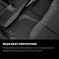 Thumbnail for Husky Liners 23-24 Toyota Sequoia WeatherBeater Front & Second Row Floor Liners - Black