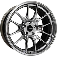 Thumbnail for Enkei GTC02 18x8.5 5x114.3 35mm Offset 75mm Bore Hyper Silver Wheel