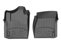 Thumbnail for WeatherTech 2014+ Chevrolet Silverado 1500 Front FloorLiner - Black