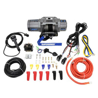 Thumbnail for Superwinch 4500 LBS 12V DC 1/4in x 40ft Synthetic Rope Hawse Fairlead SP 45SR Winch