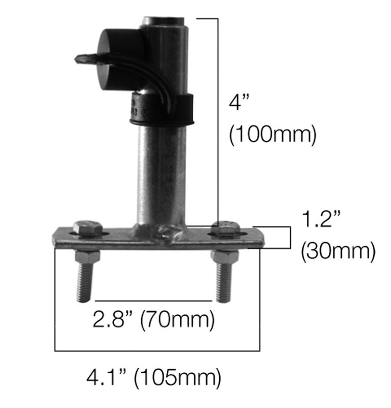 Hella Attachable Pipe With Stopple 8Hg