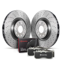 Thumbnail for Brembo OE 12-13 Volkswagen Golf R/10-21 GTI Rear Disc Brake Kit