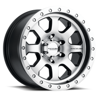 Thumbnail for Raceline 929M Avenger 17x9in / 5x127 BP / -12mm Offset / 83.82mm Bore - Black & Machined Wheel