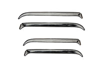 Thumbnail for AVS 84-96 Jeep Cherokee (4 Door) Ventshade Front & Rear Window Deflectors 4pc - Stainless