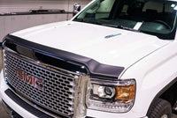 Thumbnail for EGR 14+ GMC Sierra Superguard Hood Shield - Matte (301585)