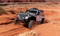 Thumbnail for AVS 20-22 Jeep Gladiator (Launch/Overland/Rubicon/Sport) Low Profile Aeroskin Lightshield Pro - Blk