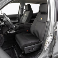 Thumbnail for Covercraft 19-24 Dodge Ram 1500 Carhartt Super Dux PrecisionFit Custom Front Row Seat Covers - Black