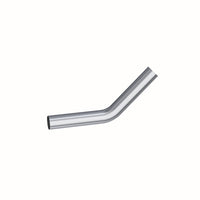 Thumbnail for MBRP Universal 3.5in - 45 Deg Bend 12in Legs Aluminized Steel (NO DROPSHIP)