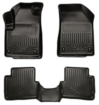 Thumbnail for Husky Liners 2013 Dodge Dart WeatherBeater Black Front & 2nd Seat Floor Liners