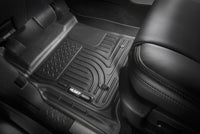 Thumbnail for Husky Liners 23-24 Toyota Sequoia WeatherBeater Front & Second Row Floor Liners - Black