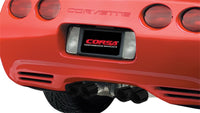 Thumbnail for Corsa 1997-2004 Chevrolet Corvette C5 Z06 5.7L V8 Xtreme Axle-Back Exhaust w/ Black Tips