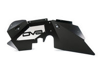 Thumbnail for DV8 Offroad 07-18 Jeep Wrangler JK Front Aluminum Inner Fender w/ Rock Lights - Black