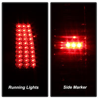 Thumbnail for Xtune Chevy Silverado 1500/2500/3500 99-02 LED Tail Lights Red Smoke ALT-ON-CS99-LED-RS