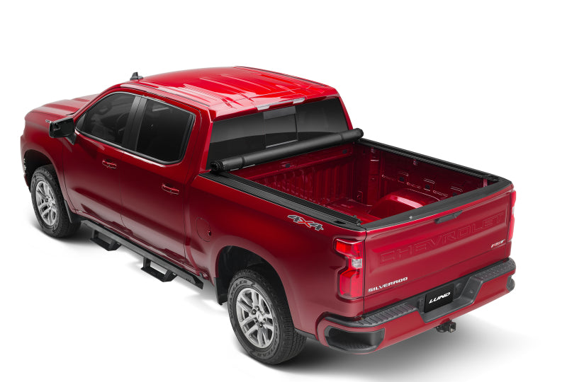 Lund 19-23 Chevrolet Silverado 1500 6.5ft Bed Genesis Roll Up Tonneau - Black