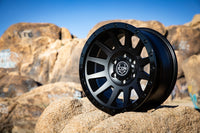 Thumbnail for ICON Compression 17x8.5 6x5.5 0mm Offset 4.75in BS 106.1mm Bore Double Black Wheel