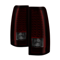 Thumbnail for Xtune Chevy Silverado 1500/2500/3500 99-02 LED Tail Lights Red Smoke ALT-ON-CS99-LED-RS