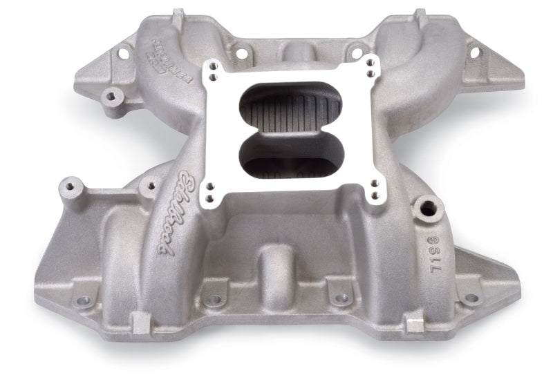 Edelbrock Perf RPM 440 Polished Manifold