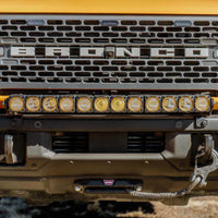 Thumbnail for KC HiLiTES 21-24 Ford Bronco Front Bumper Light Bar Mount (For 30in FLEX ERA LED Light Bar)