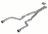 Thumbnail for MBRP 17-21 Charger 5.7L 3in Dual Rear Exit Aluminized Catback Exhaust