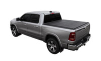 Thumbnail for Access LOMAX Alum Tri-Fold Cover w/Split Rails BK Urethane Finish 19-20 Dodge Ram-5ft 7in w/o RamBox