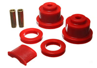 Thumbnail for Energy Suspension 04-06 Pontiac GTO Red Rear Sub Frame Bushing Set (Street Performance)