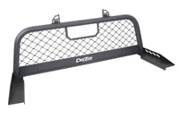 Thumbnail for Deezee Universal Cargo Management Cab Rack - Txt Blk Mesh