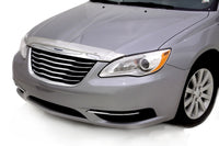 Thumbnail for AVS 11-14 Chrysler 200 Aeroskin Low Profile Hood Shield - Chrome