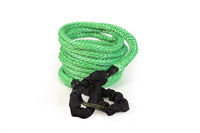 Thumbnail for Voodoo Offroad 2.0 Santeria Series 7/8in x 30 ft Kinetic Recovery Rope with Rope Bag - Green