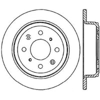 Thumbnail for Stoptech Acura & Honda Civic/Del Sol Rear CRYO-STOP Rotor