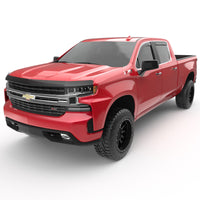 Thumbnail for EGR 2019 Chevy 1500 Crew Cab In-Channel Window Visors - Matte