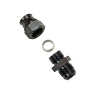 Thumbnail for Moroso Aluminum Fitting Adapter 8AN Male to 1/2in Tube Compression - Black