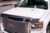 Thumbnail for EGR 14+ GMC Sierra Superguard Hood Shield - Matte (301585)