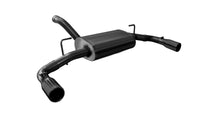 Thumbnail for Corsa 2018-2024 Jeep Wrangler JL 2.5in Dual Rear Exit Black Tips Sport Axle-Back Exhaust