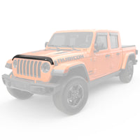 Thumbnail for EGR Jeep 2018+ Wrangler / 2020+ Gladiator Superguard Hood Shield - Dark Smoke (305251)