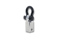 Thumbnail for Weigh Safe Towing Recovery - Black Hard Shackle Hitch w/Aluminum Body