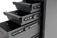 Thumbnail for Deezee Universal Tool Box - Wheel Well Box With Drawers (Steel)